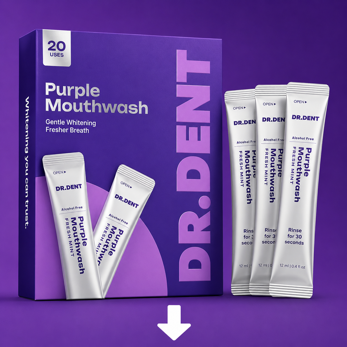 DR.DENT PURPLE MOUTHWASH