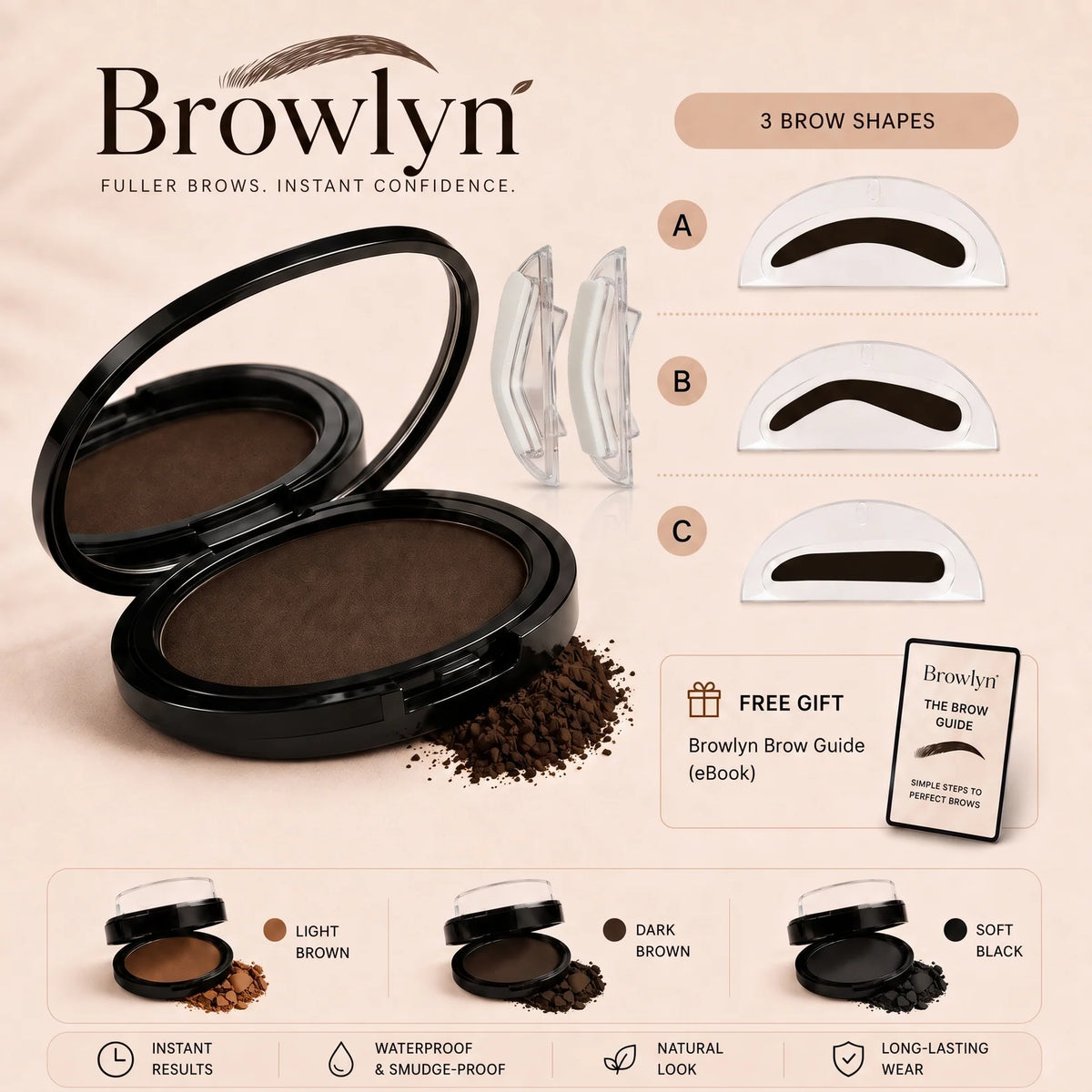 BROWLYN™ — Des sourcils parfaits en 5 secondes